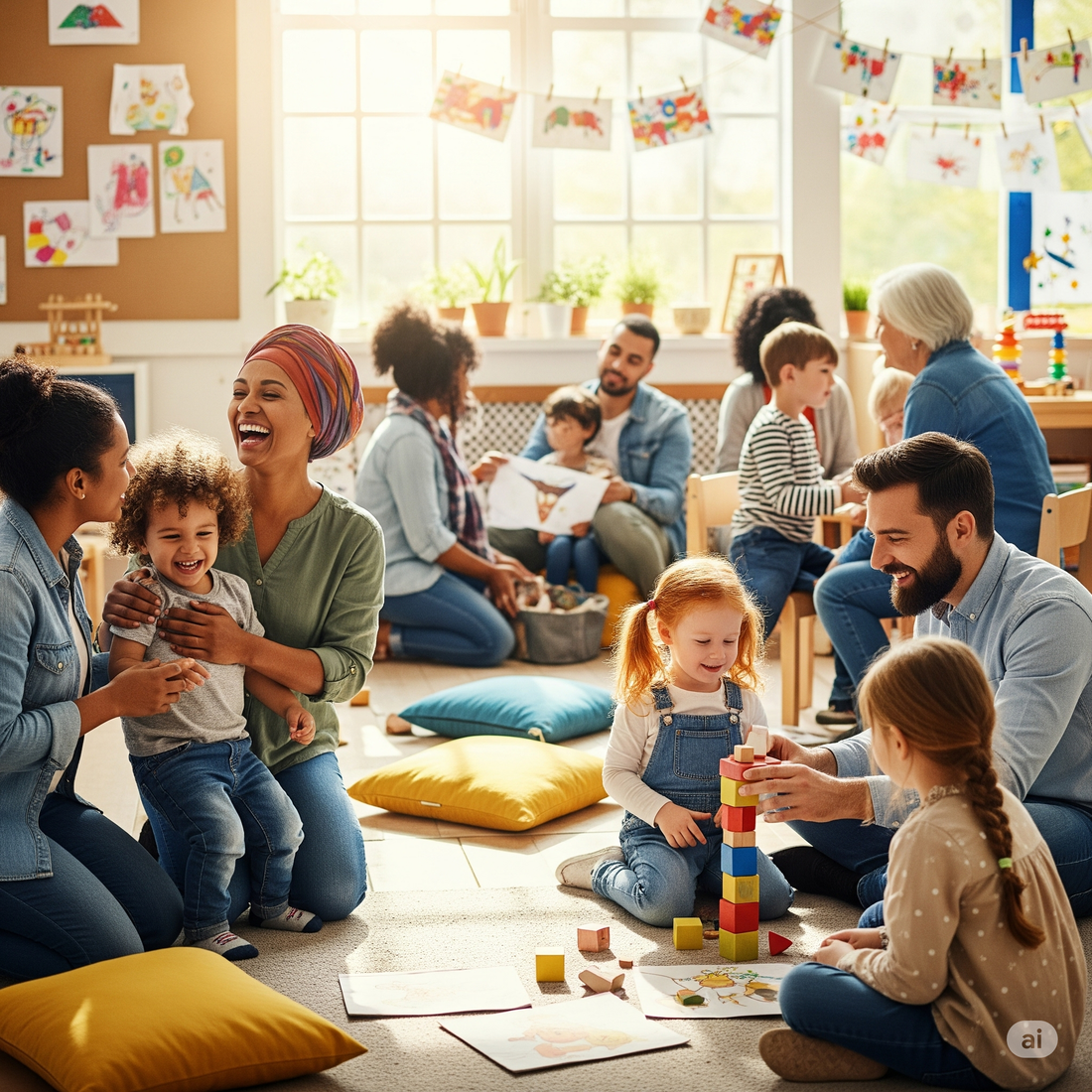 Sadece Bir Anaokulu Değil: Ebeveynler İçin Bir Yuva